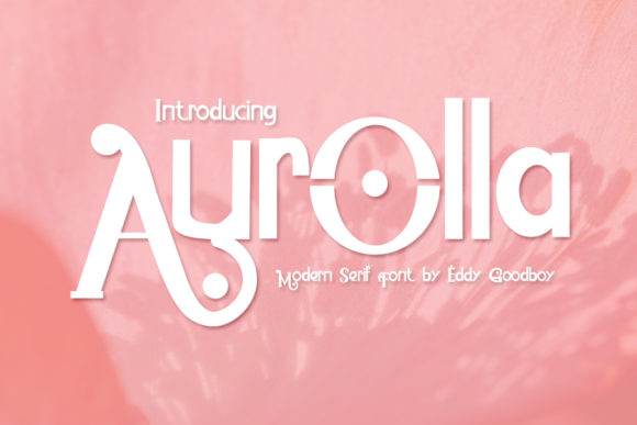 Aurolla: A Unique Display Font for Bold Branding