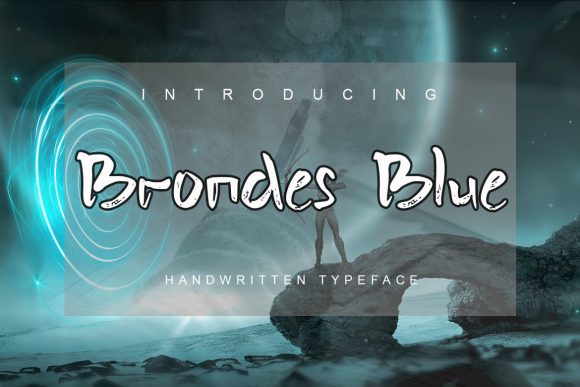 Brondes Blue: A Cool Font for a Polished Brand