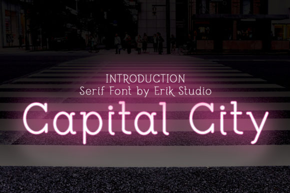 Capital City Font for Bold Brand Messaging