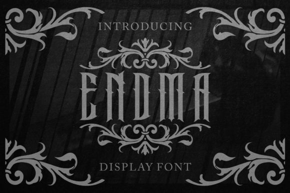 Endma Font for Bold Branding and Digital Creativity