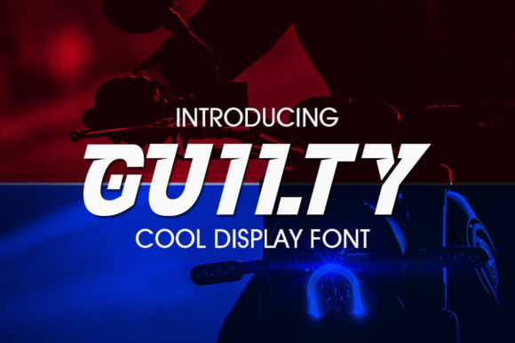 Guilty Font for Modern Web Design