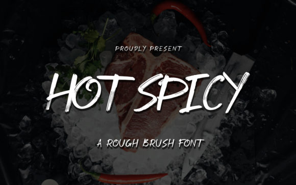 Hot Spicy Font for Bold Editorial Designs