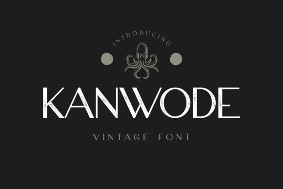 Kanwode: A Timeless Display Font for Modern Editorial Design