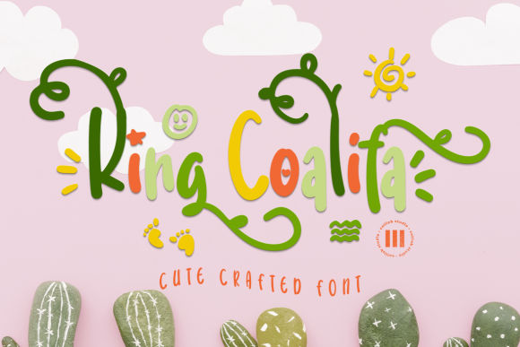 King Coalifa: A Playful Display Font for Web Design