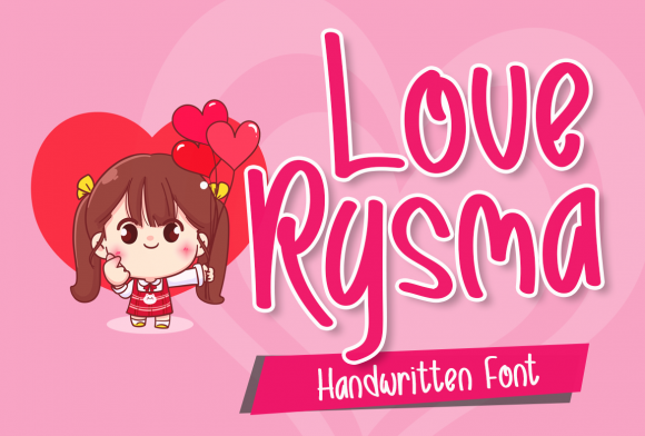 Love Rysma: A Joyful Display Font for Handmade Creations