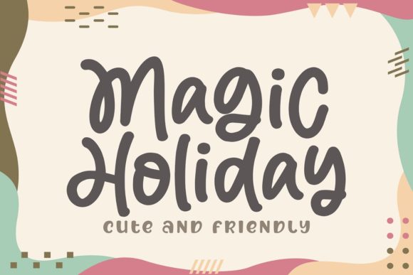 Magic Holiday Font Review for Design Projects