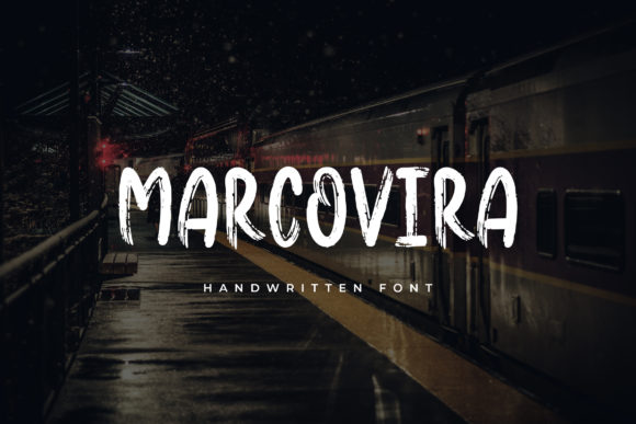 Marcovira: A Display Font for Bold Branding