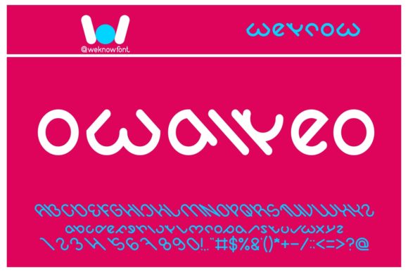 Owaikeo Display Font for Modern Web Design