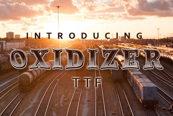Oxidizer Font for Professional Branding