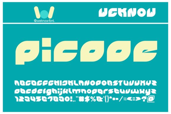 Picaae: A Stylish Display Font for Editorial Design