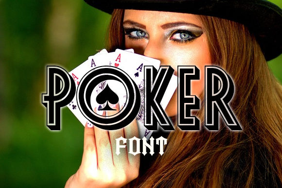 Poker Font for Professional Branding