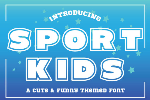 Sport Kids Font for Bold Web Design