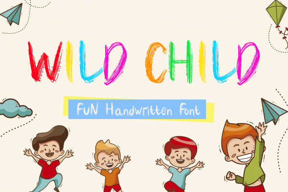Wild Child Font for Playful Branding and Marketing