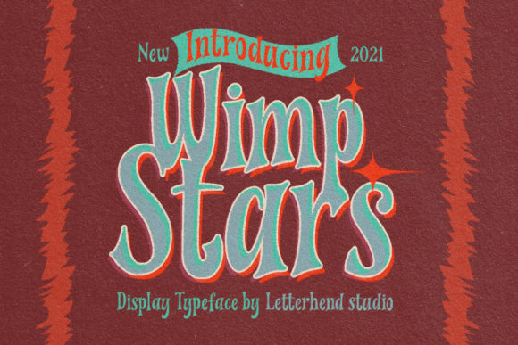 Wimp Stars: A Dynamic Display Font for Modern Web Design