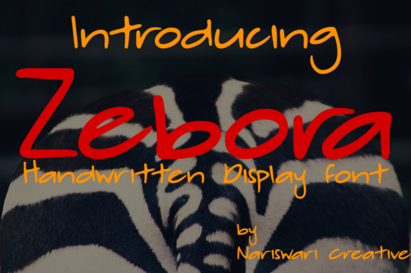 Zebora: A Modern Display Font for Web Design